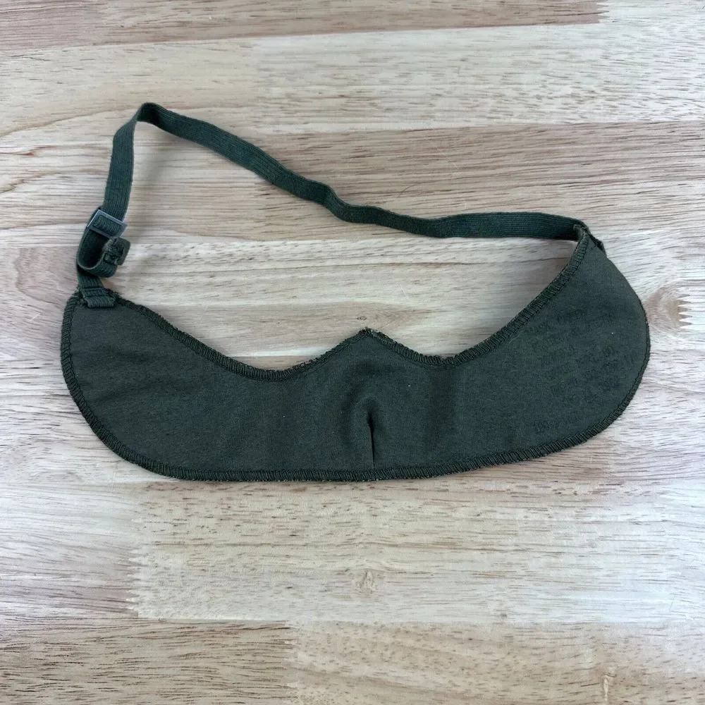 Vintage Military Army Felt Arctic Cheek Protector‎ Mask 1952 North Mfg Co